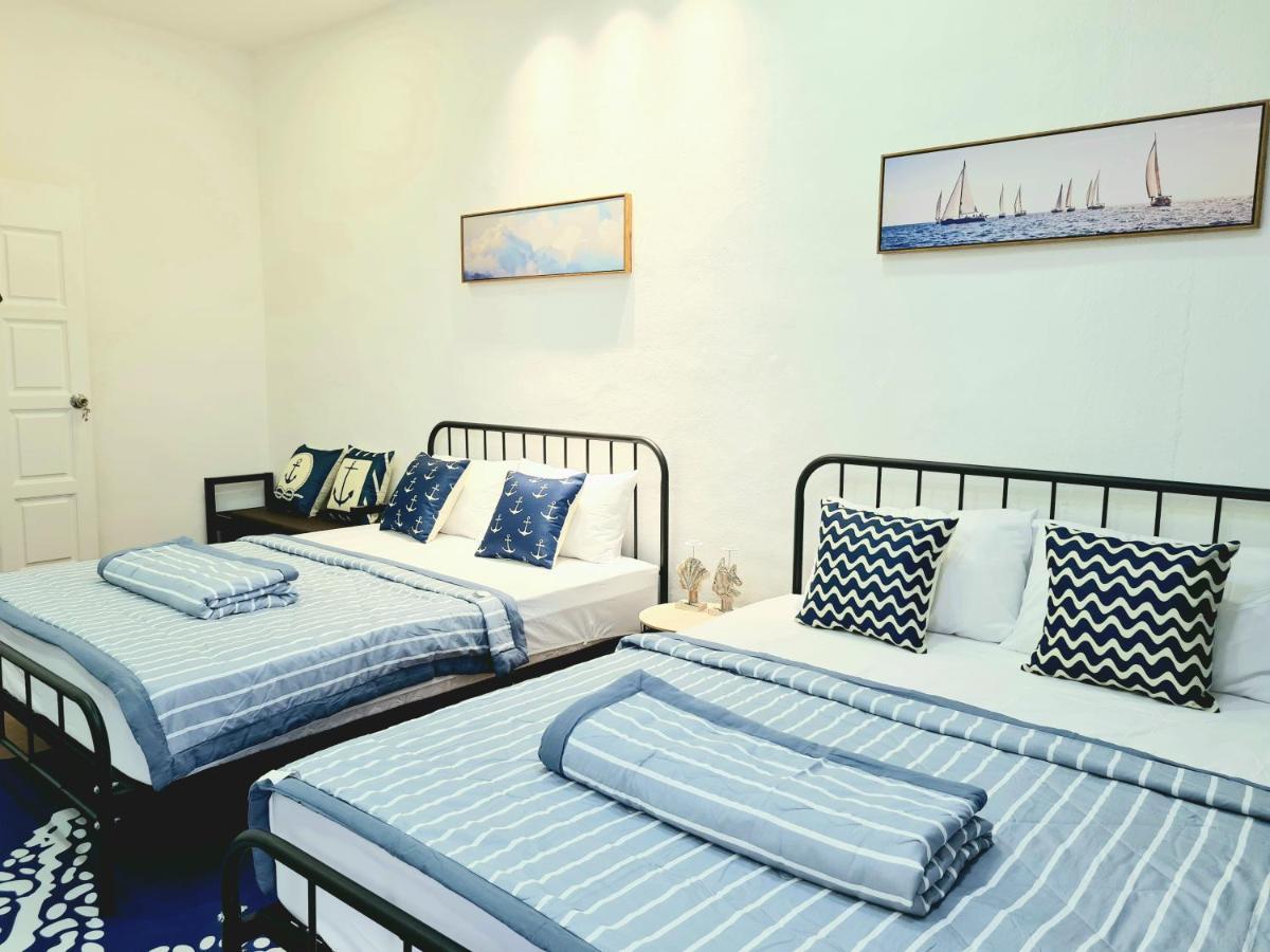 527 Beachhouse L 5 Bedroom With Swimming Pool - 3Min Walk To The Beach タンジュンブンガ エクステリア 写真