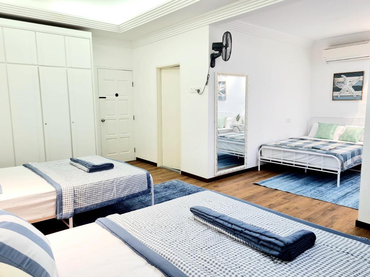 527 Beachhouse L 5 Bedroom With Swimming Pool - 3Min Walk To The Beach タンジュンブンガ エクステリア 写真