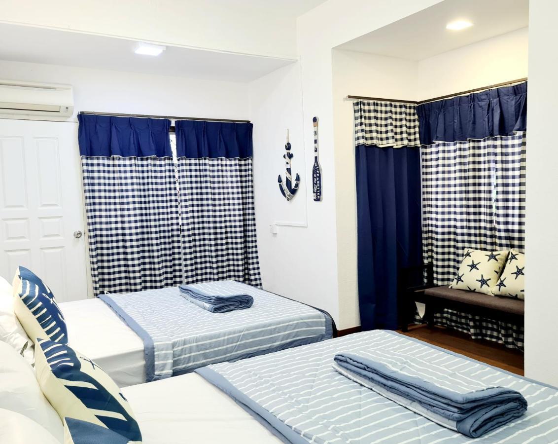 527 Beachhouse L 5 Bedroom With Swimming Pool - 3Min Walk To The Beach タンジュンブンガ エクステリア 写真