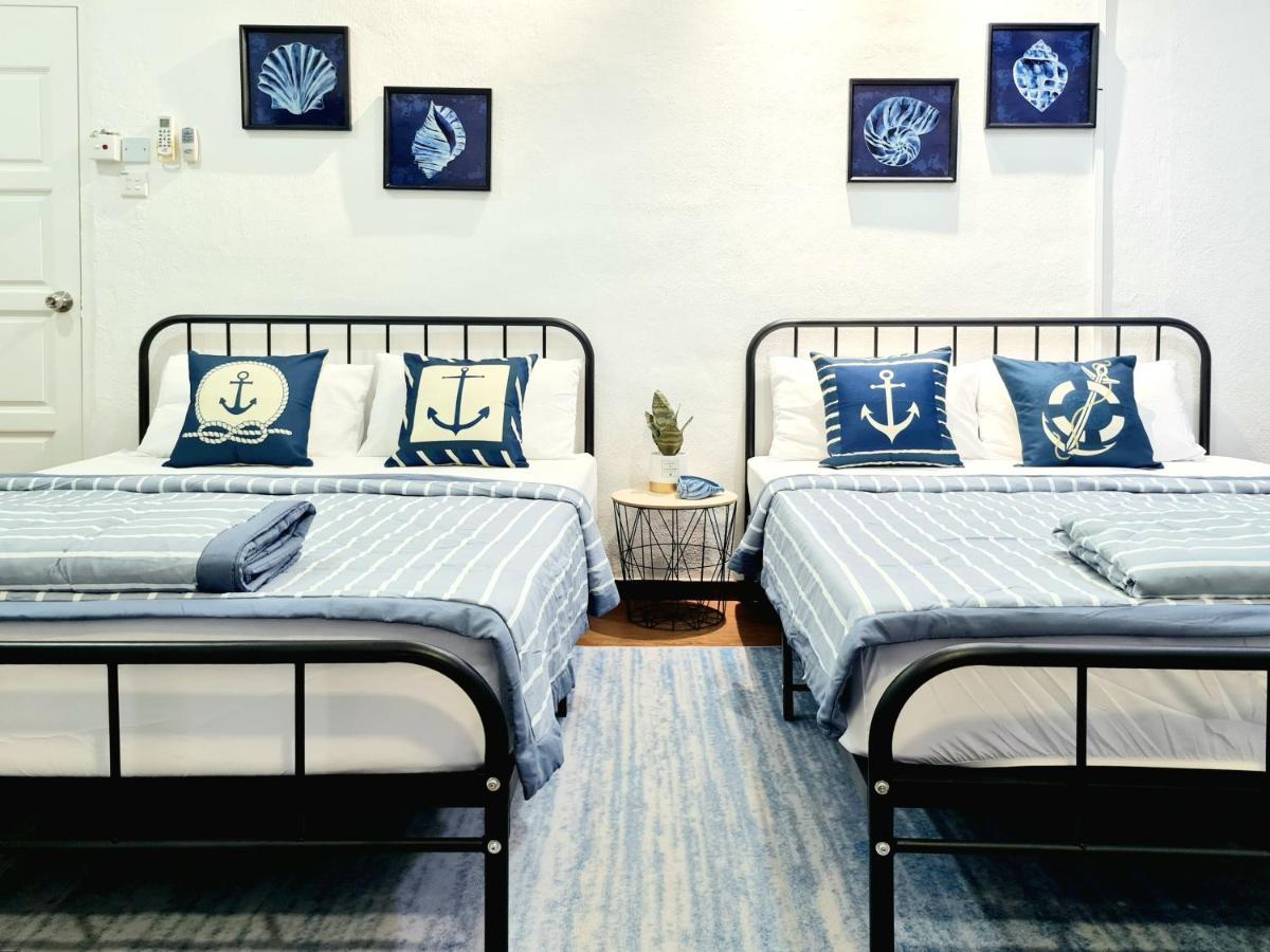 527 Beachhouse L 5 Bedroom With Swimming Pool - 3Min Walk To The Beach タンジュンブンガ エクステリア 写真
