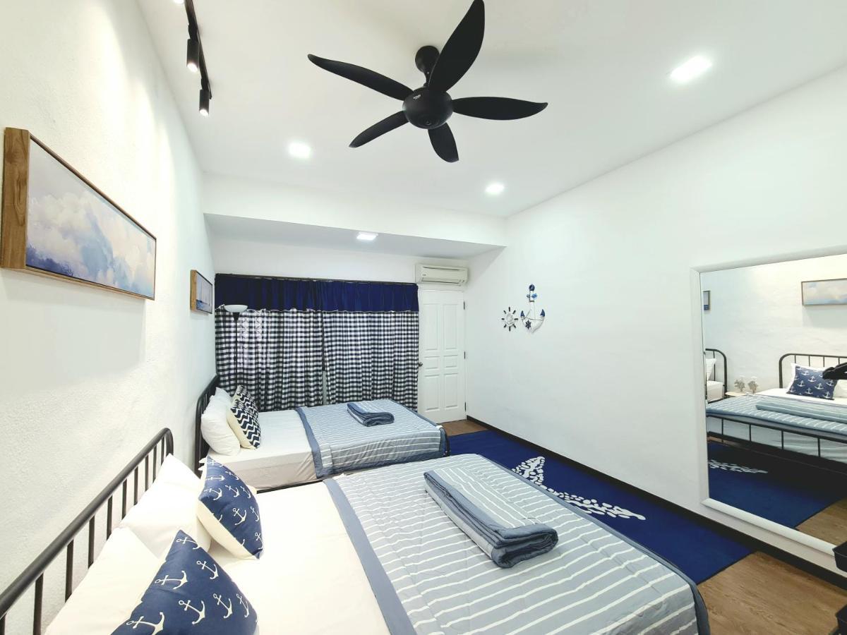 527 Beachhouse L 5 Bedroom With Swimming Pool - 3Min Walk To The Beach タンジュンブンガ エクステリア 写真