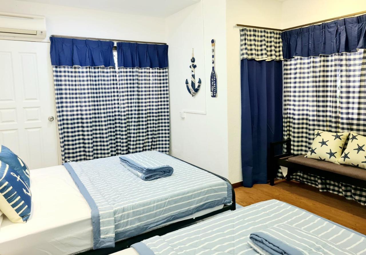 527 Beachhouse L 5 Bedroom With Swimming Pool - 3Min Walk To The Beach タンジュンブンガ エクステリア 写真