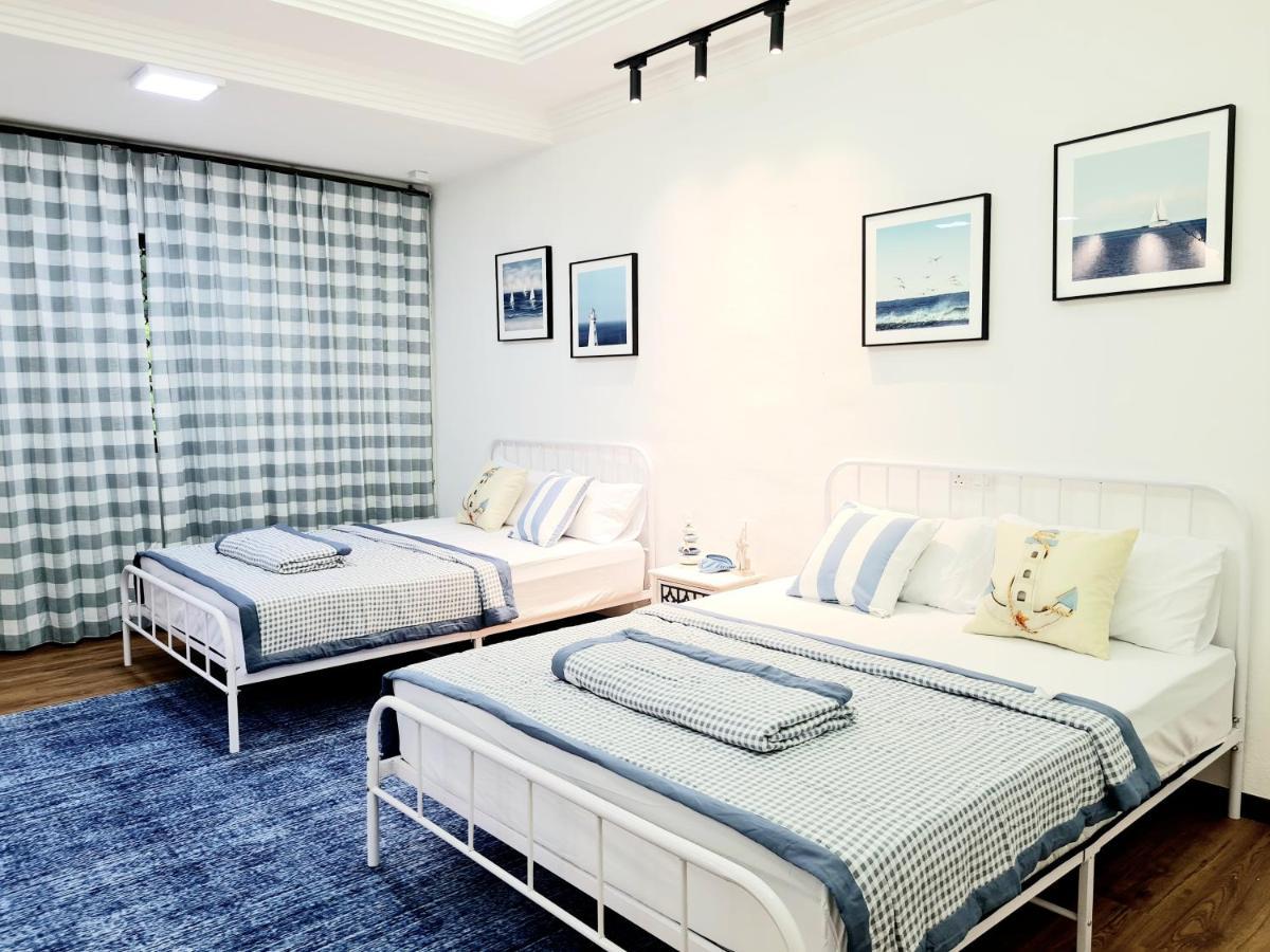 527 Beachhouse L 5 Bedroom With Swimming Pool - 3Min Walk To The Beach タンジュンブンガ エクステリア 写真